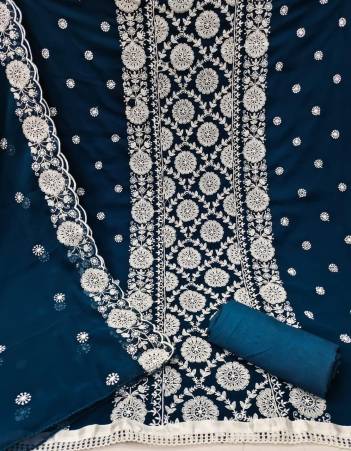 Sabhyasachi 2 by Rn Georgette Embroidered Salwar Suit Wholesaler in India